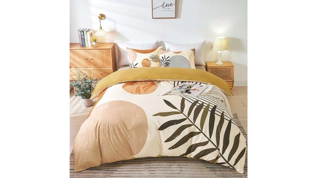 sunburst abstract duvet cover