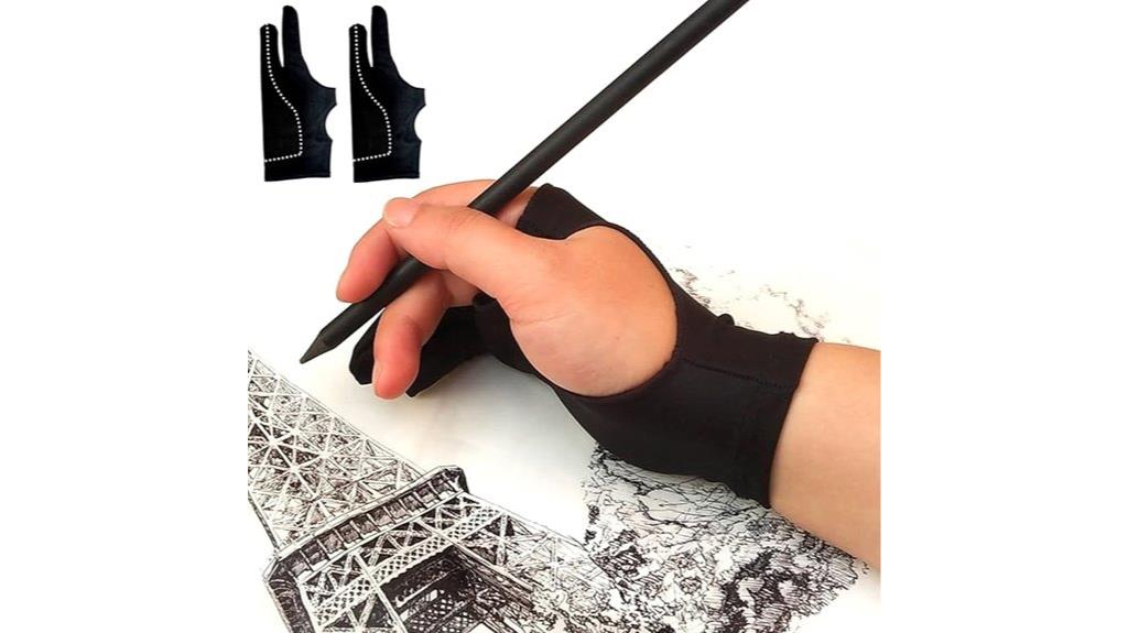 tablet drawing glove accessory