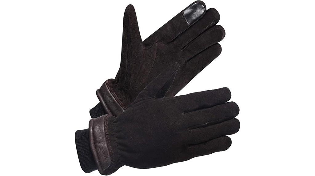 thermal touch screen gloves
