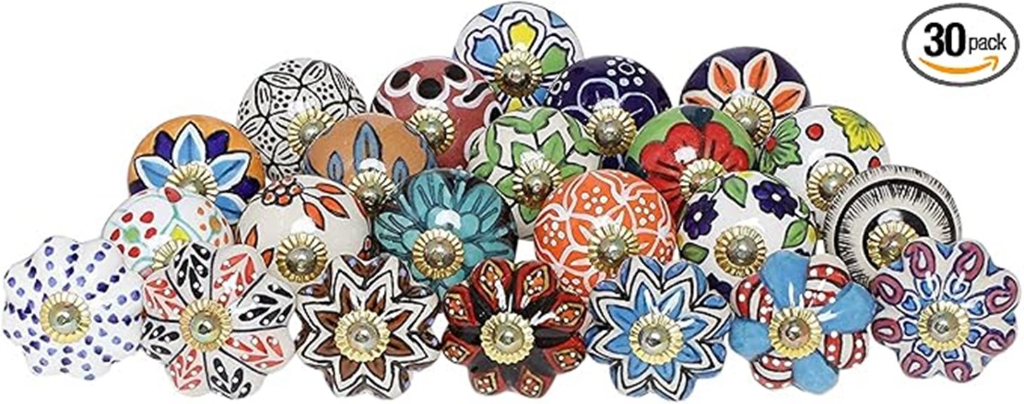 thirty cabinet knobs pack