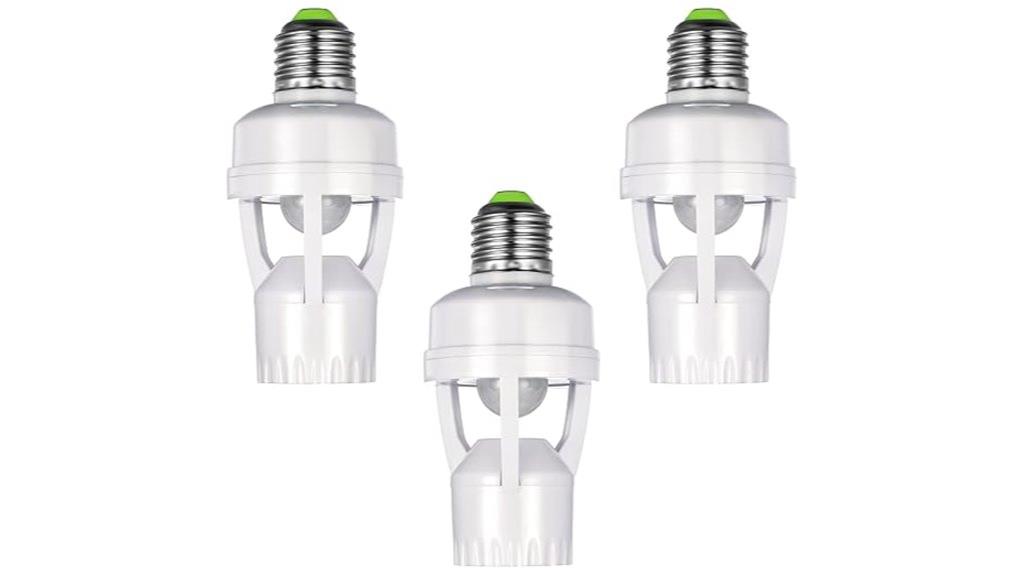 three piece motion sensor sockets