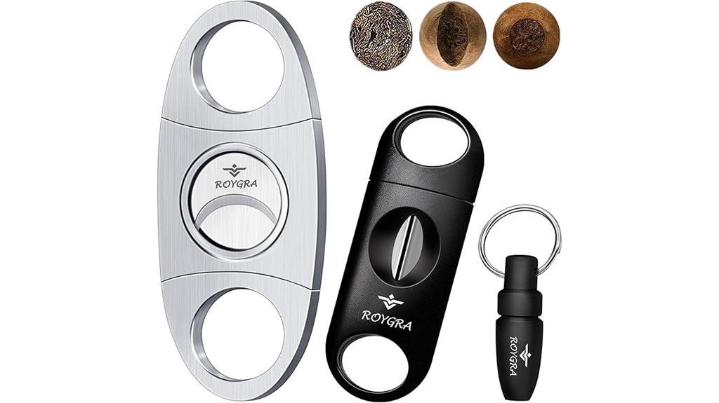 three piece stainless cutter