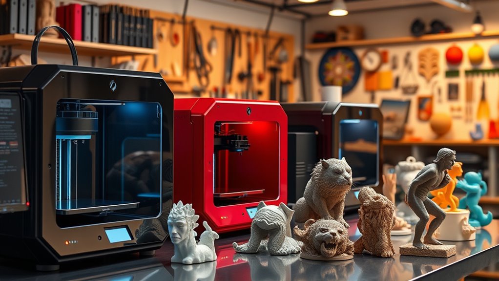 top 3d printers for artists