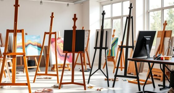 top art studio easel selections