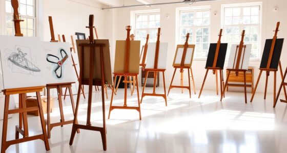 top art studio easel selections