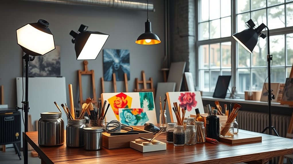 top art studio lighting kits