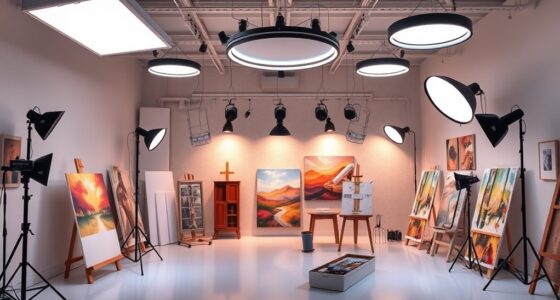 top art studio lighting sets