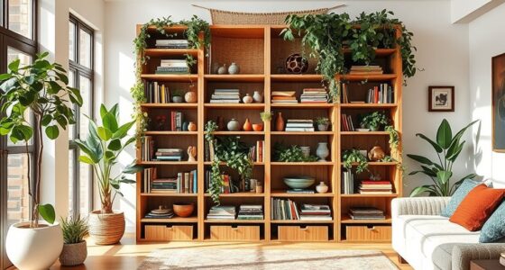 top boho bookcase designs