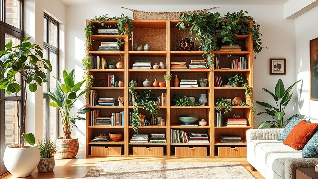 top boho bookcase designs