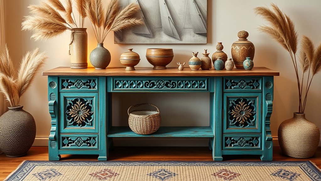 top boho console tables