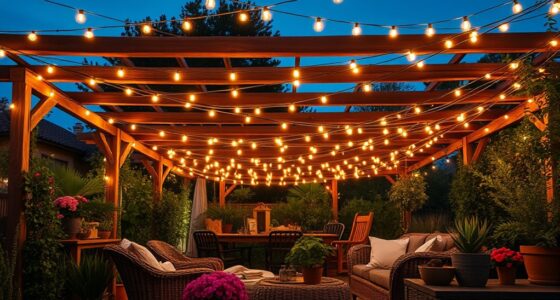 top boho garden lighting