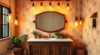 top boho vanity lighting