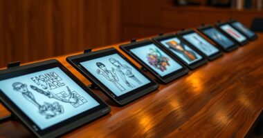 top e ink sketching tablets