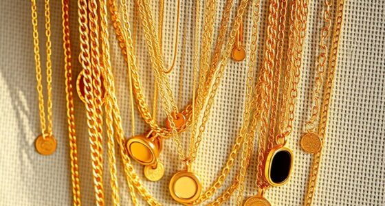 top gold layered necklace picks