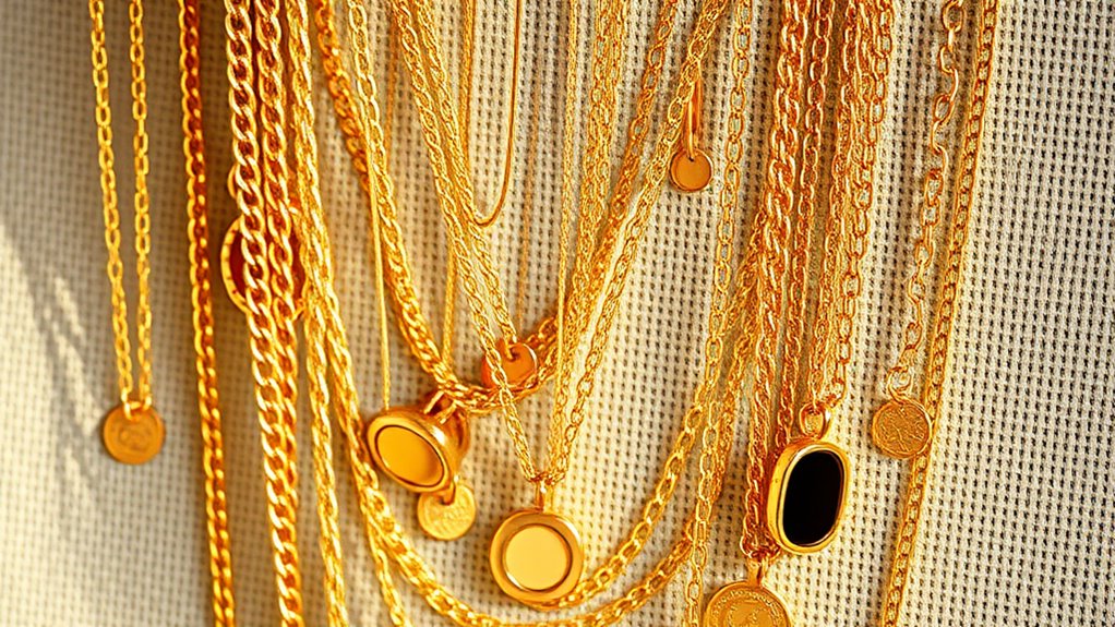 top gold layered necklace picks