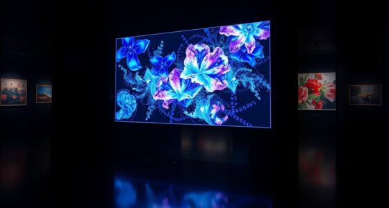 top holographic art displays