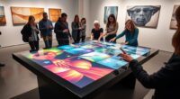 top multi touch art displays
