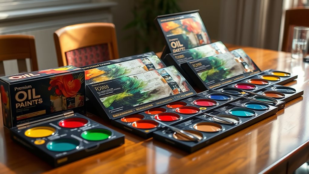 top premium oil paint sets