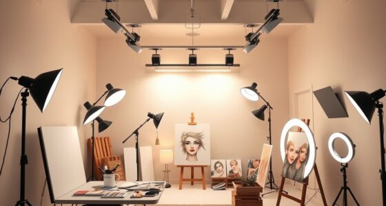 top quality artist lighting kits