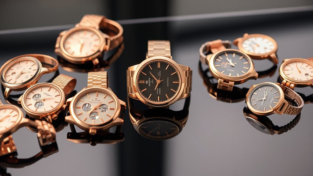 top rose gold women s watches