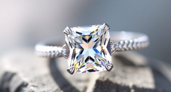 top sparkling moissanite rings