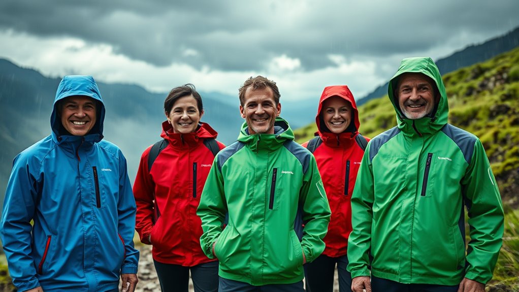 top waterproof rain jackets