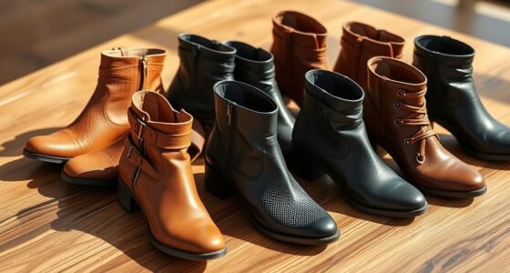 top women s stylish leather ankle boots