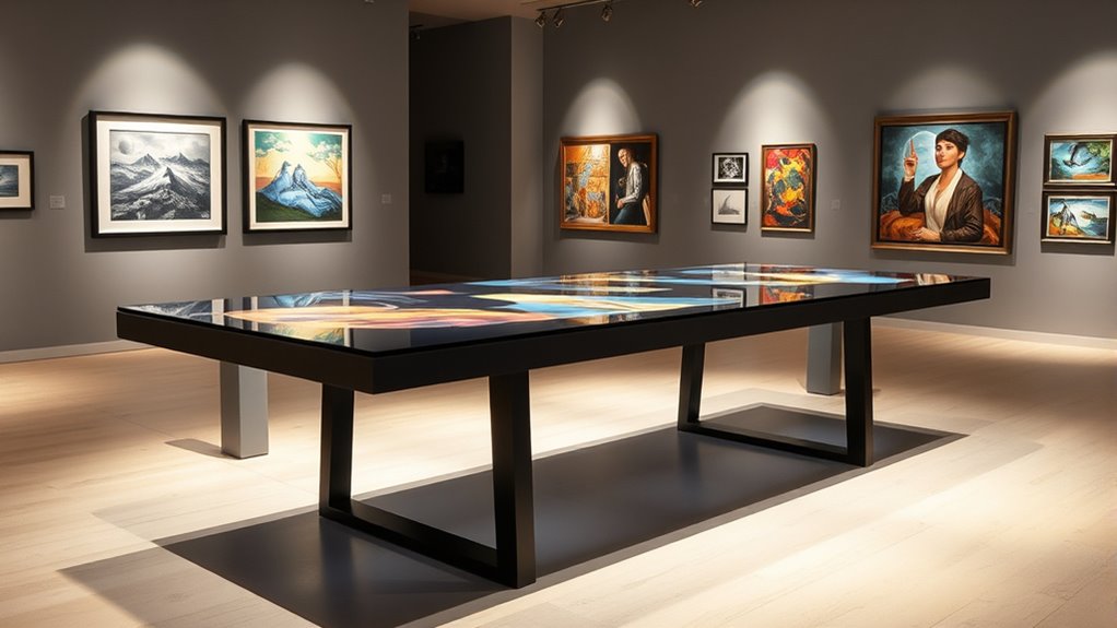 touch table selection criteria