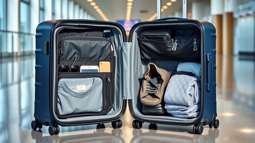 travel friendly secure organized luggage