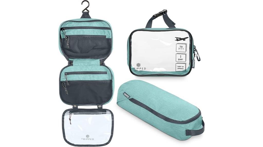 travel toiletry bag set