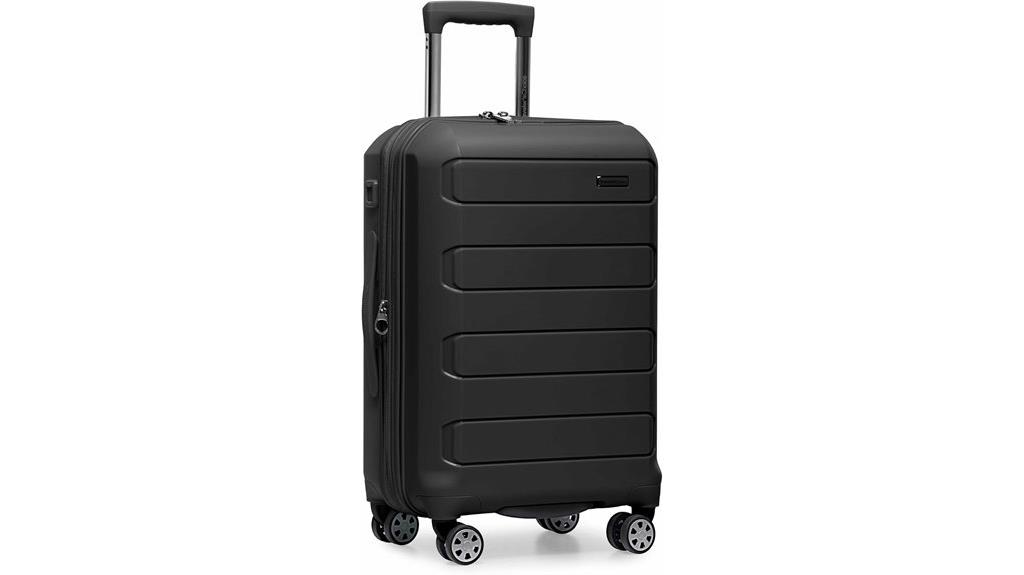 travelers choice spinner luggage