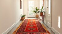 trendy boho hallway runners