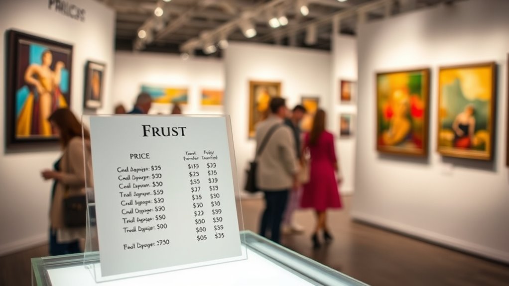 trustworthy art price transparency