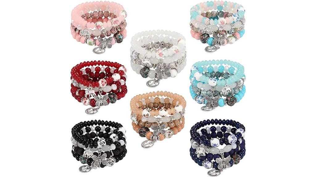 twin beaded women s bracelets