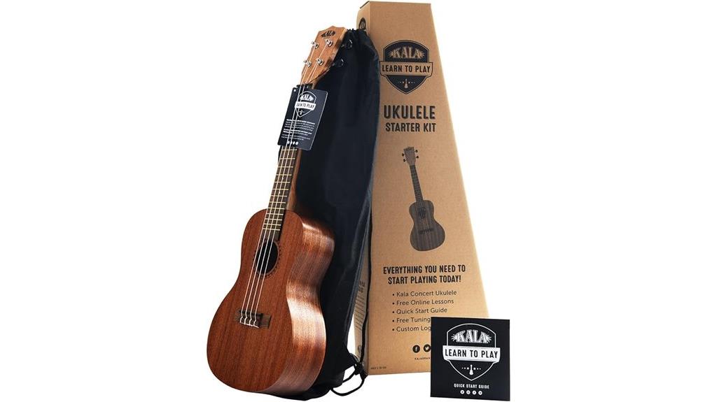 ukulele beginner concert kit