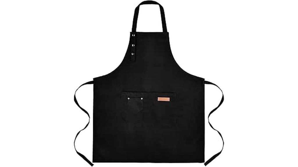 unisex aprons with pockets