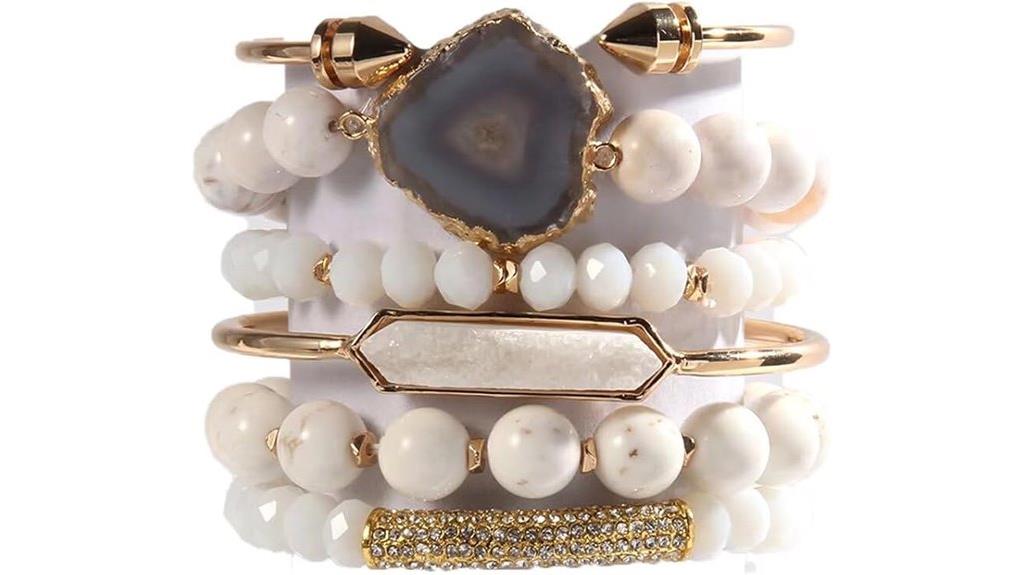 unisex beaded bracelet collection