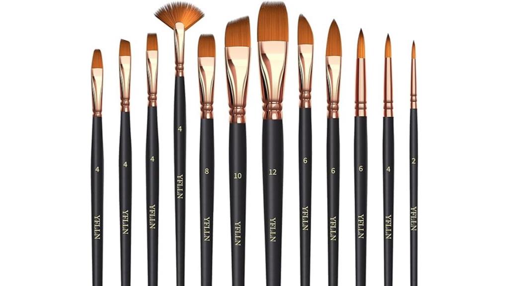 variety artist brush set