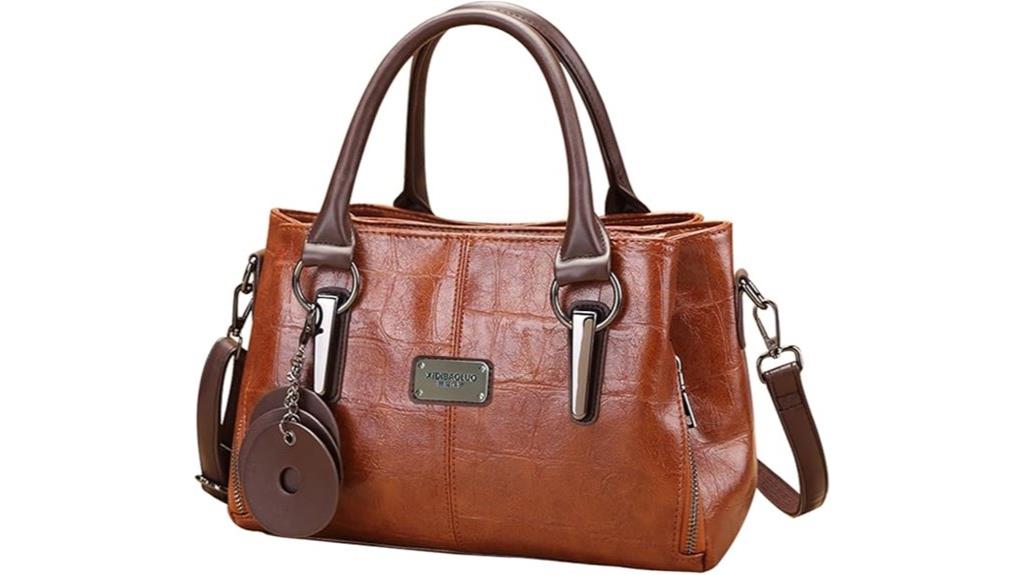 vegan leather tote