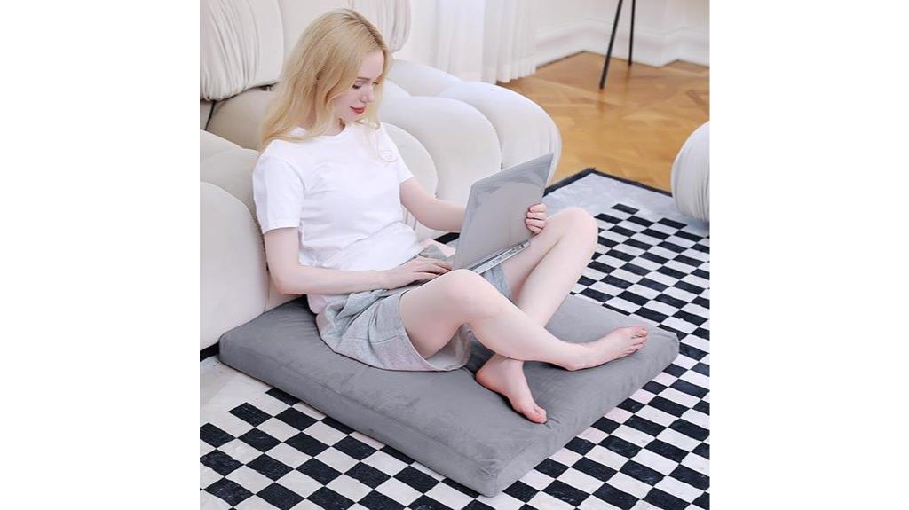 velvet zabuton meditation mat