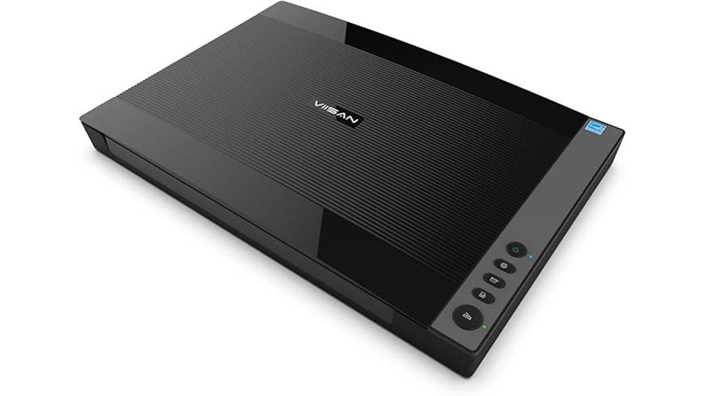 viisan 3120 flatbed scanner