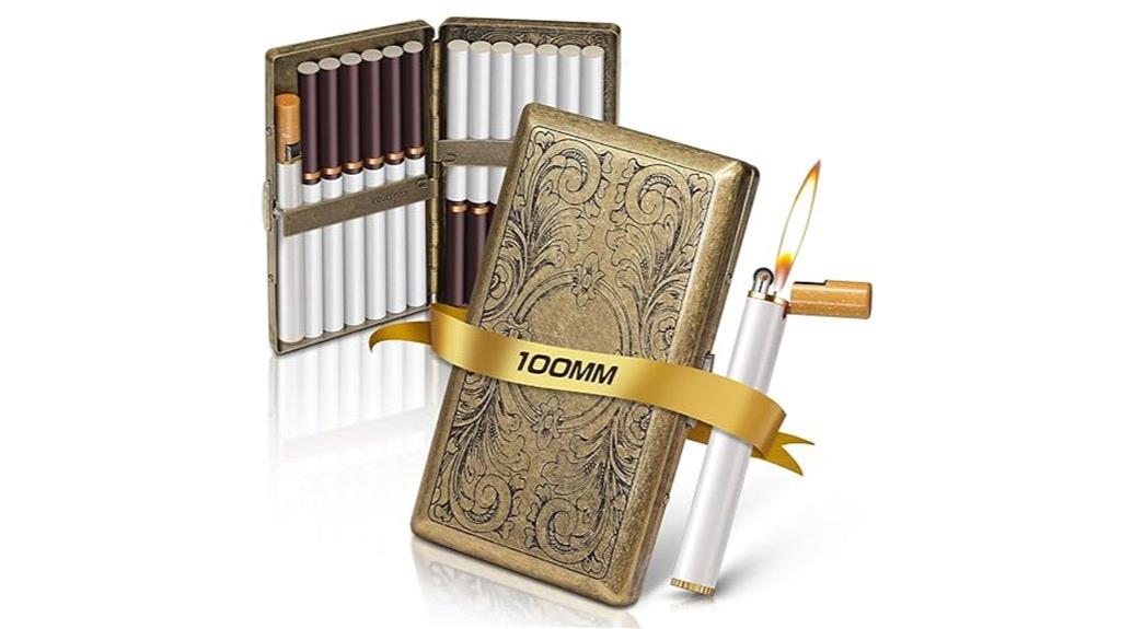 vintage cigarette case lighter