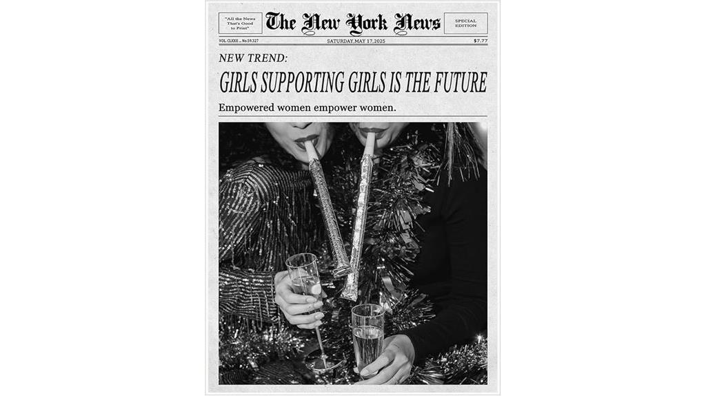 vintage feminist wall art