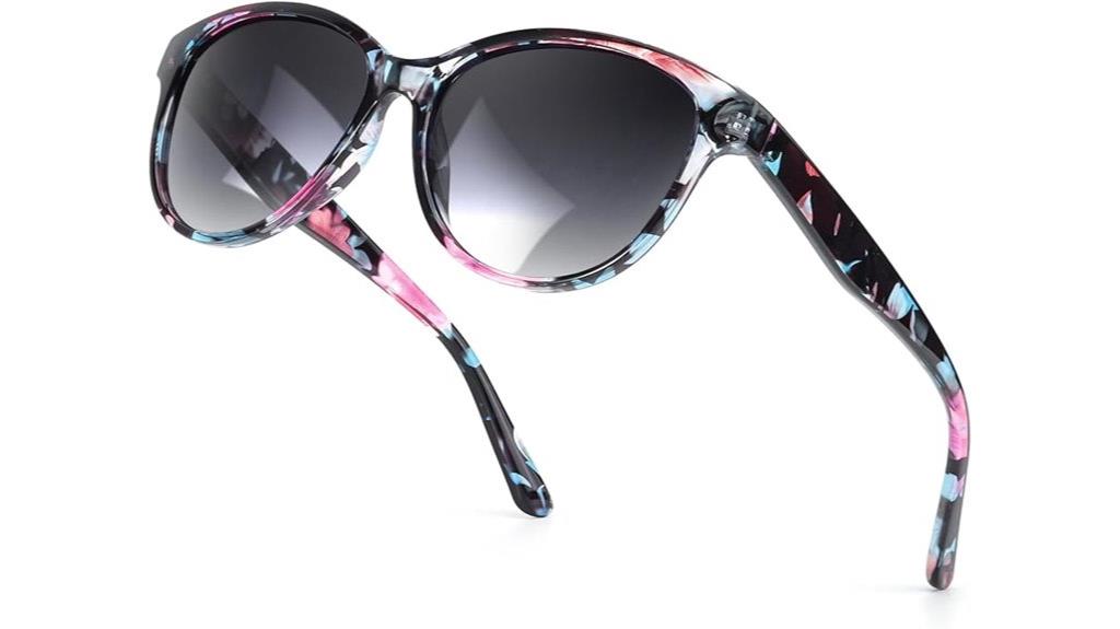 vintage round polarized sunglasses