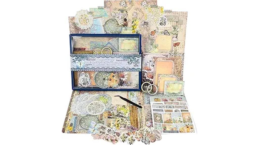 vintage scrapbooking kit
