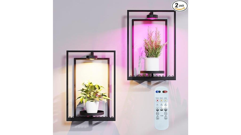 wall mounted planter set