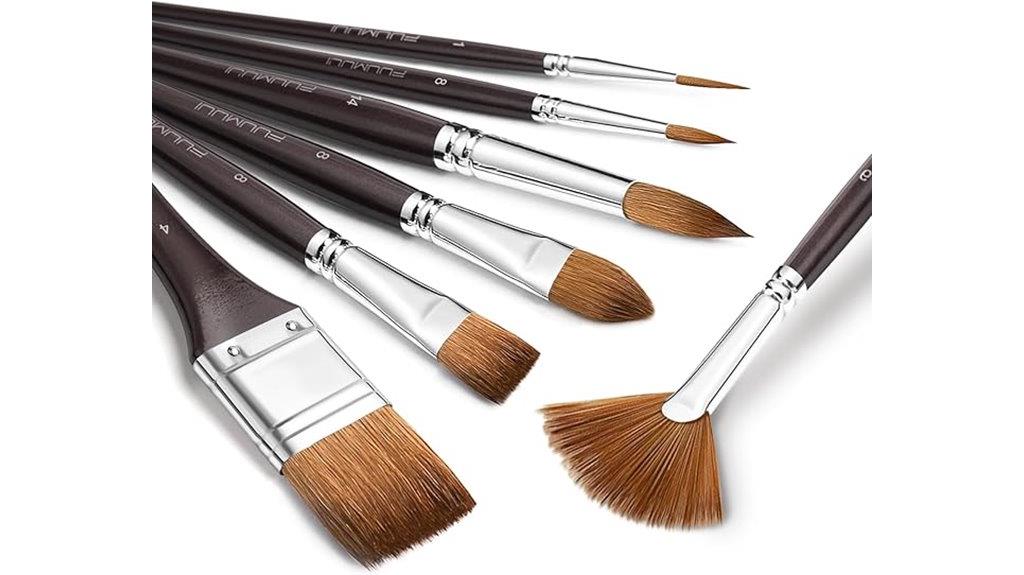 watercolor brush set