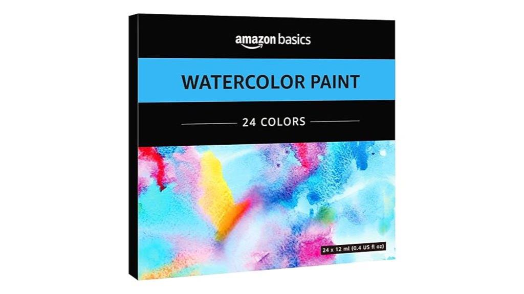 watercolor paint set