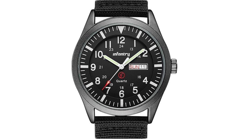 waterproof tactical military watch
