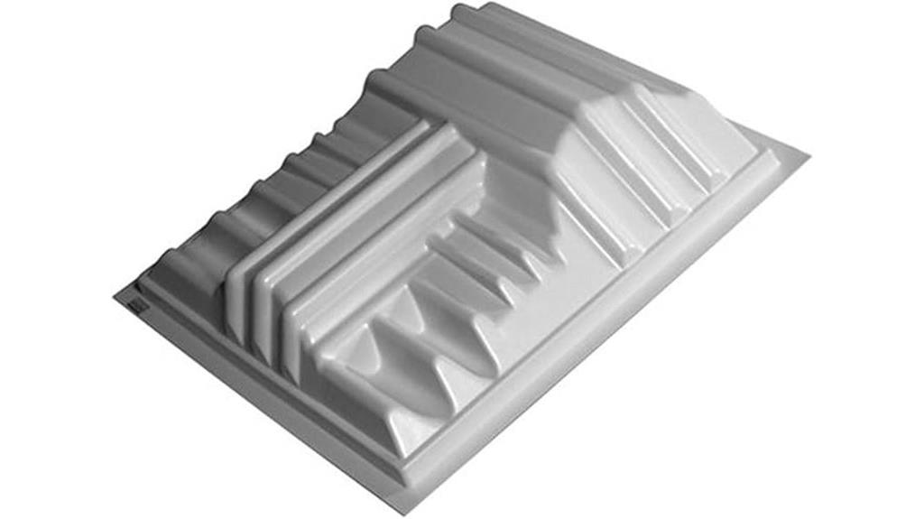 white 3d sound diffusor